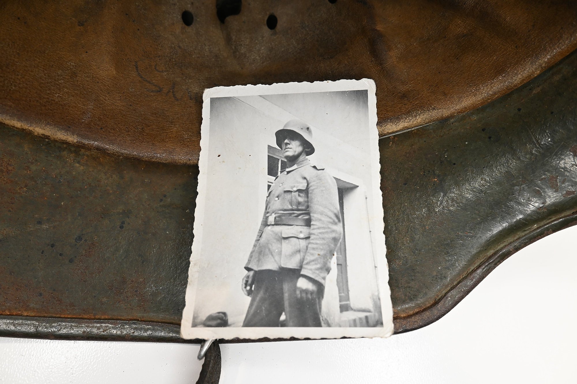 German WW1 M18 Reisseud helmet — image 11
