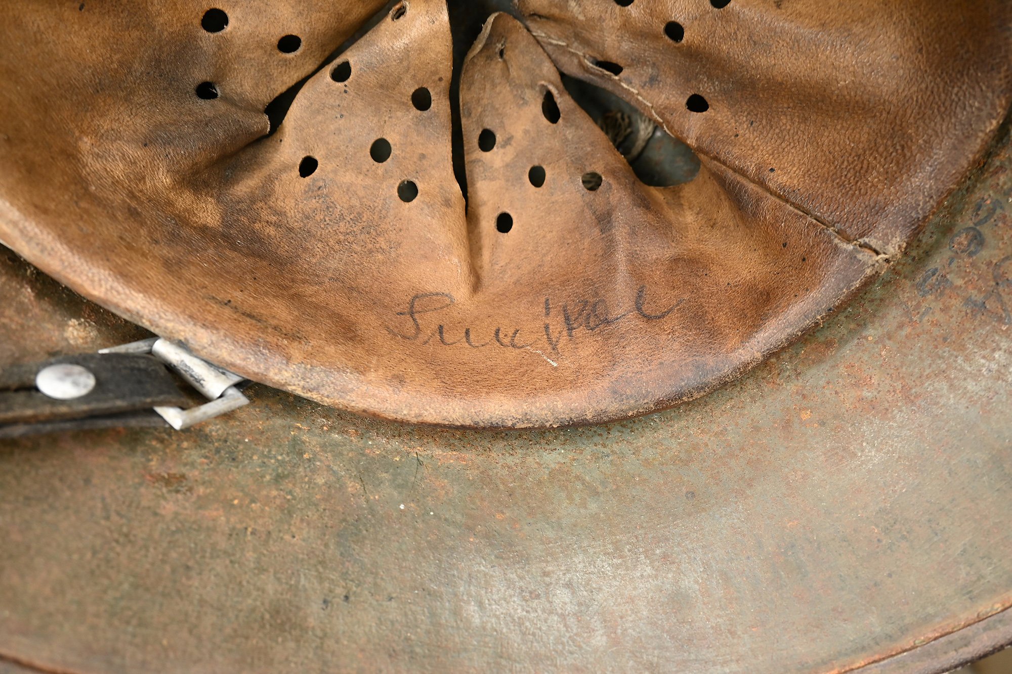 German WW1 M18 Reisseud helmet — image 9