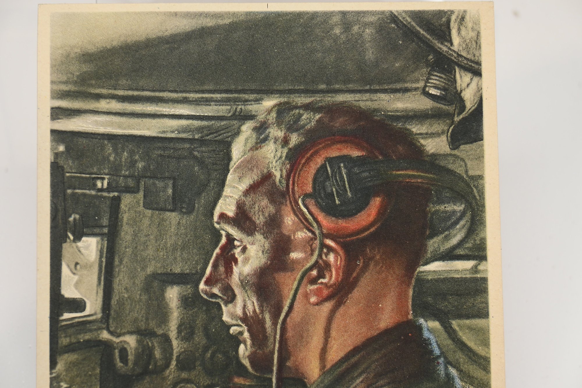 willrich postcard unser panzerfahrer — image 2