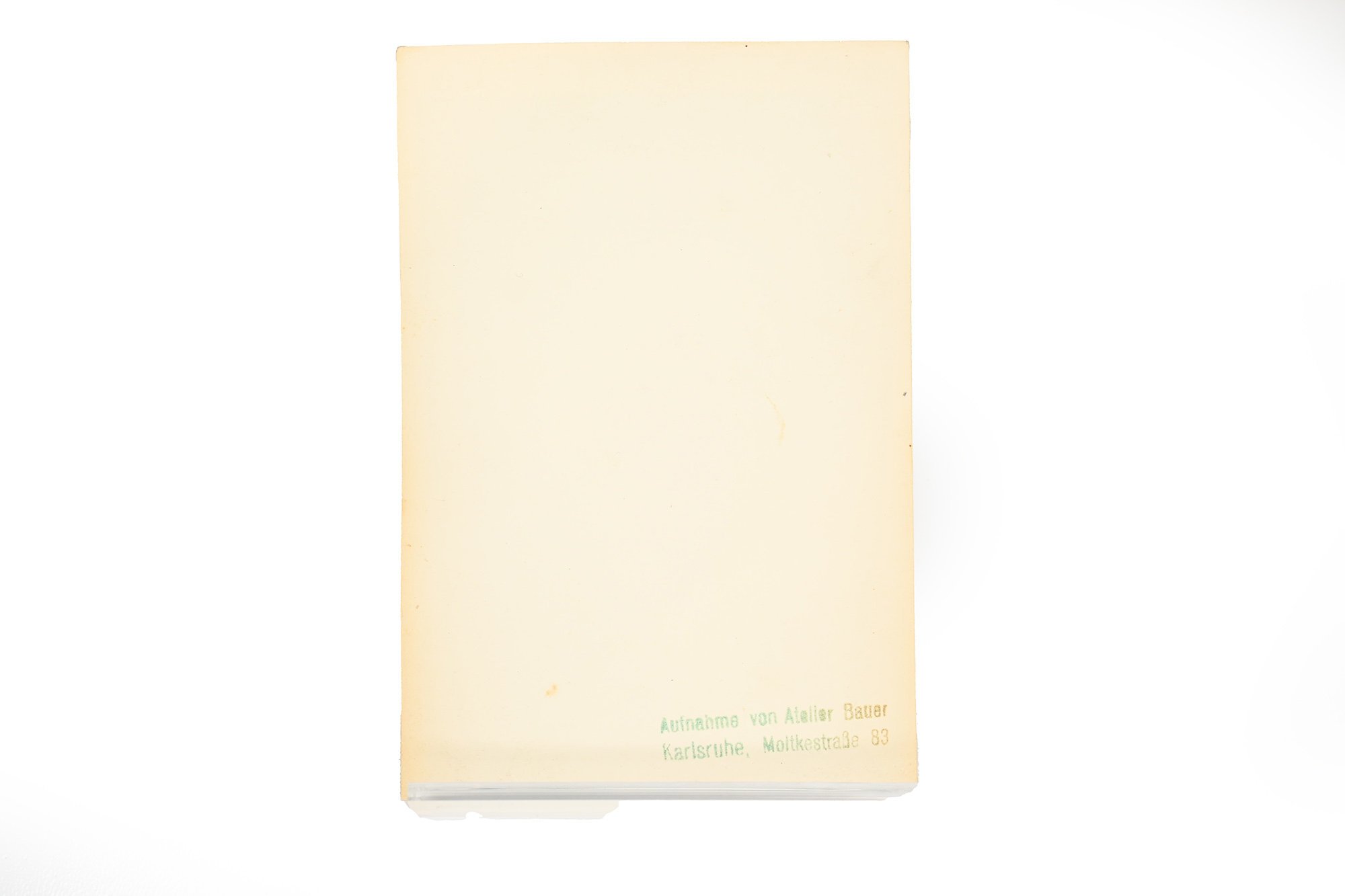 blank German postcard — image 3
