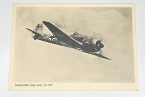 postcard of a fw 190