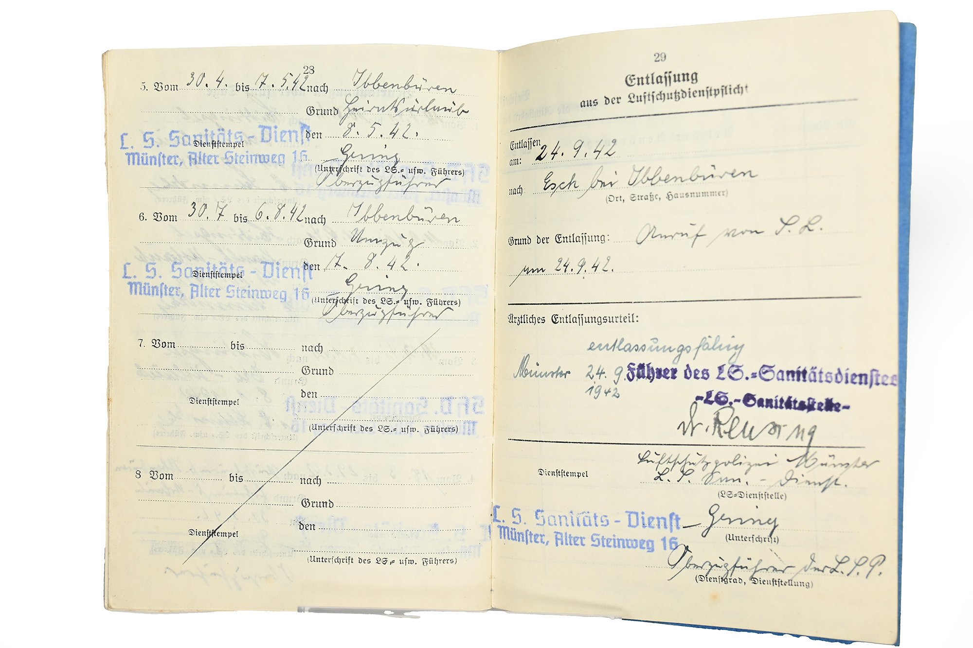 Luftschutz-Dienstbuch — image 11