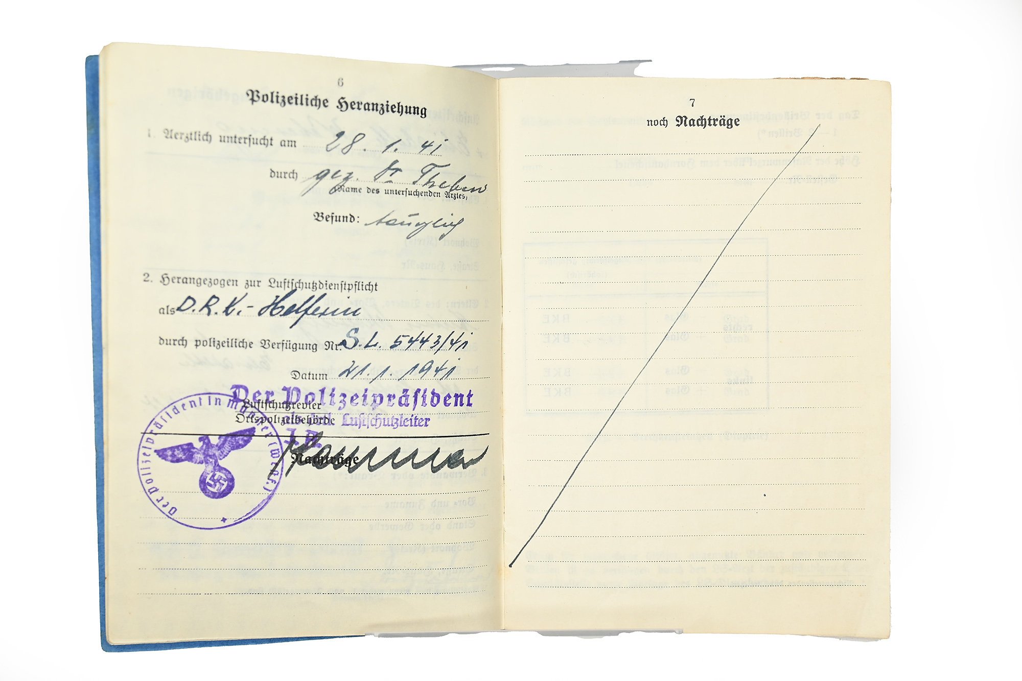 Luftschutz-Dienstbuch — image 4