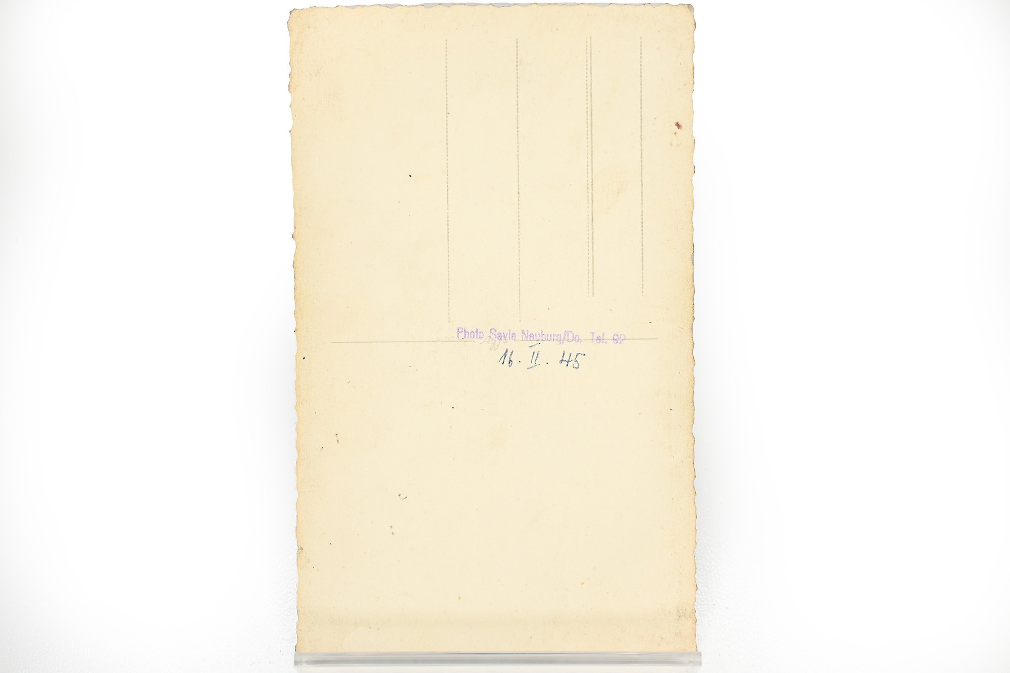 photo postcard 1945 — image 3