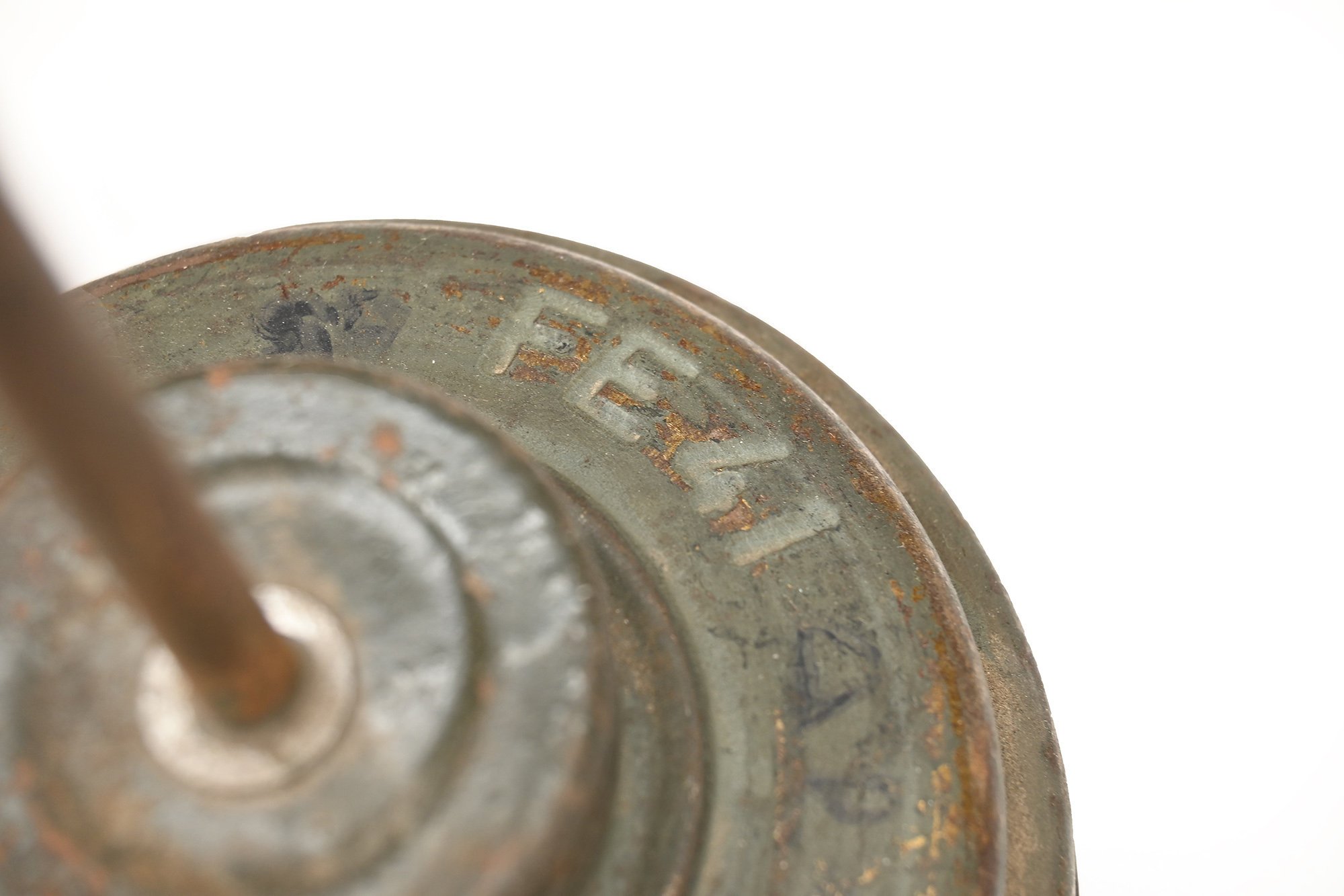 German oil can made from a gas mask filter — image 3