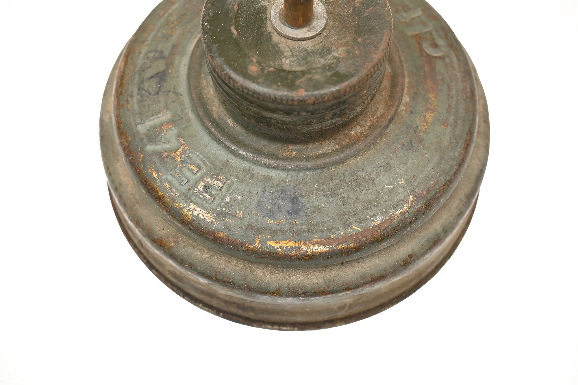 German oil can made from a gas mask filter — image 5