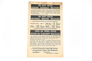 Allied propaganda pamphlet