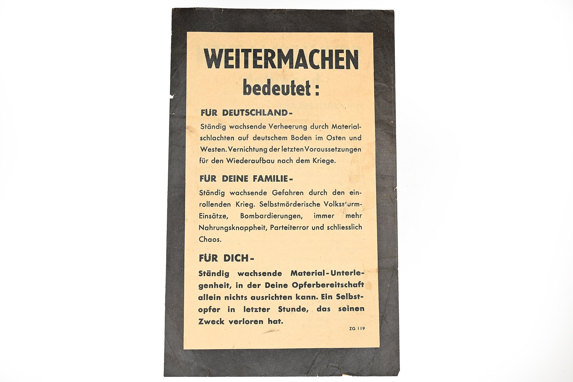 Allied propaganda pamphlet — image 2