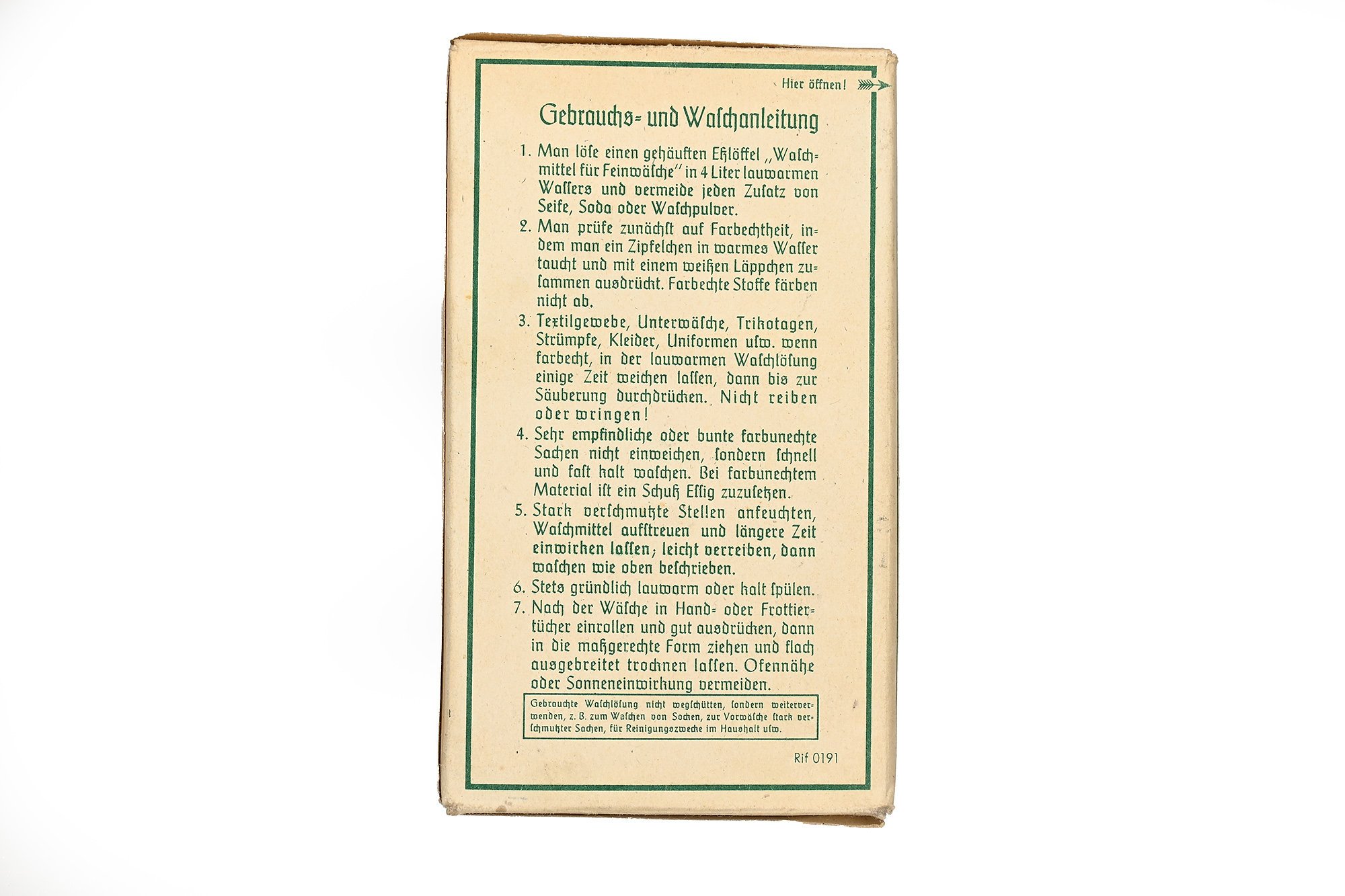 german ww2 detergent. — image 2