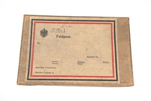 WWI field post box