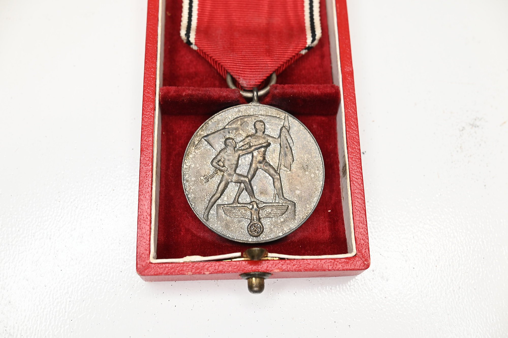 Medaille zur Erinnerung an den 13. März 1938+division emblem — image 3