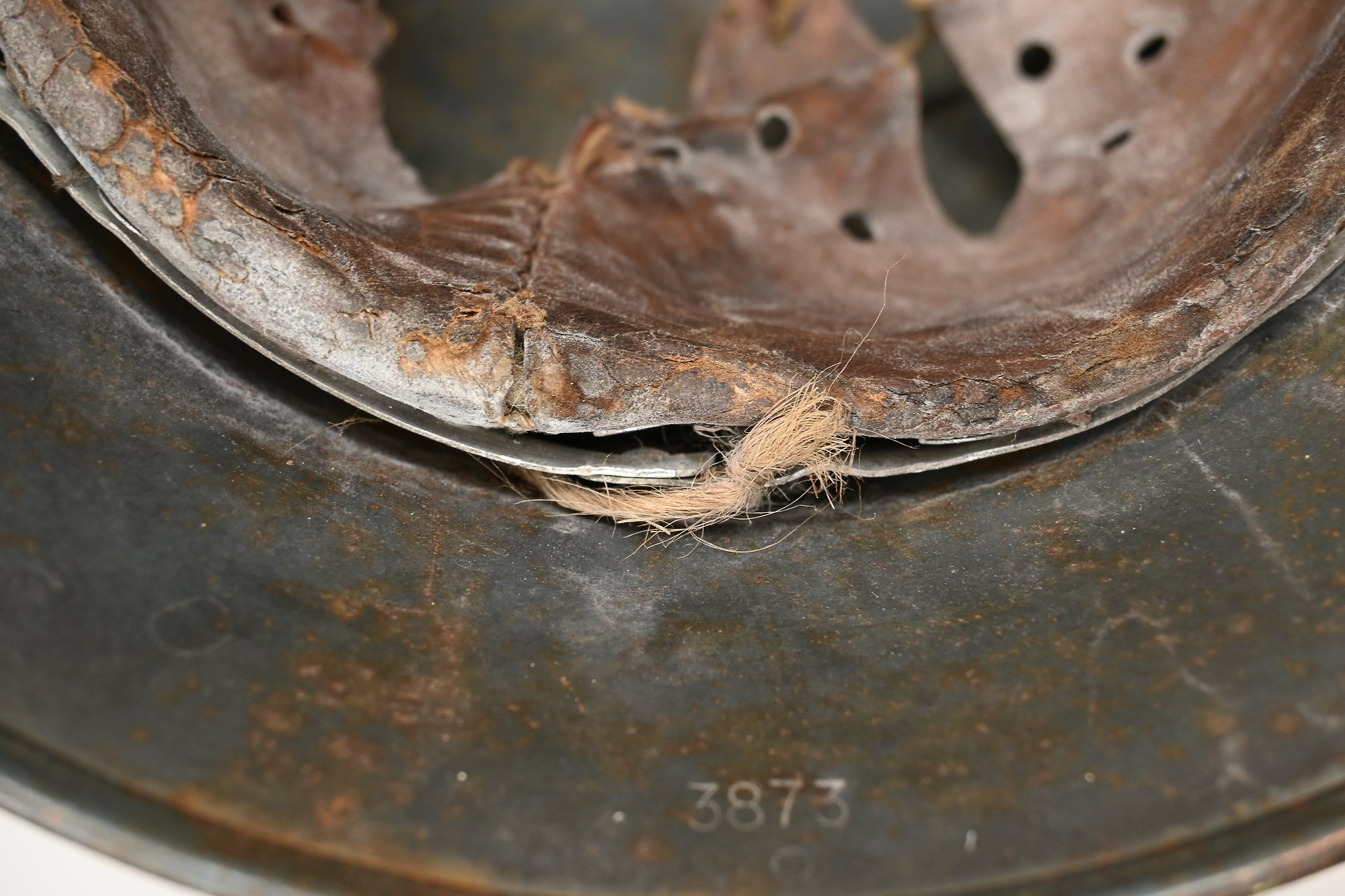 m35 dd luftwaffe 2tone camo helmet ex net camo — image 10