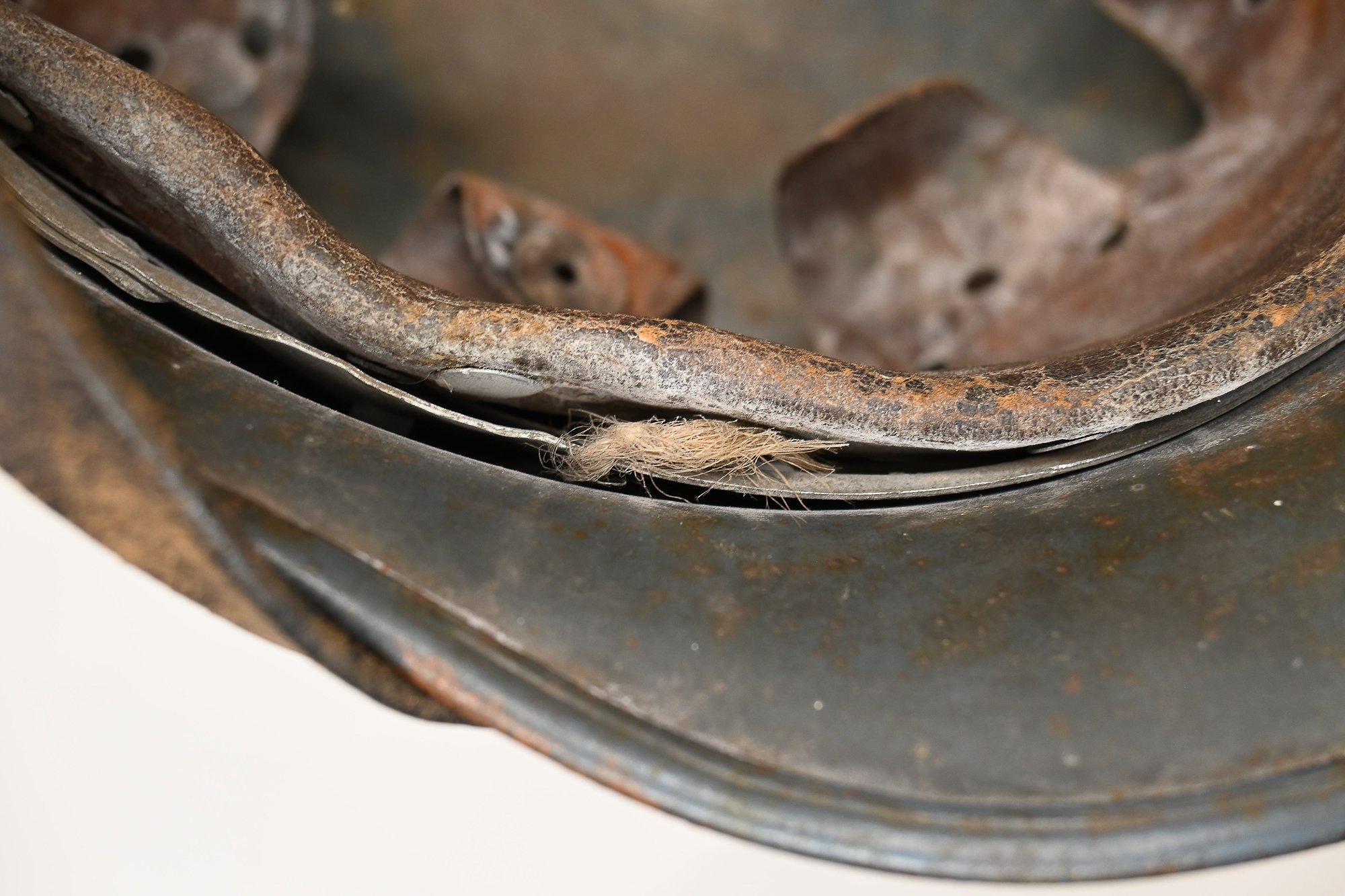 m35 dd luftwaffe 2tone camo helmet ex net camo — image 14