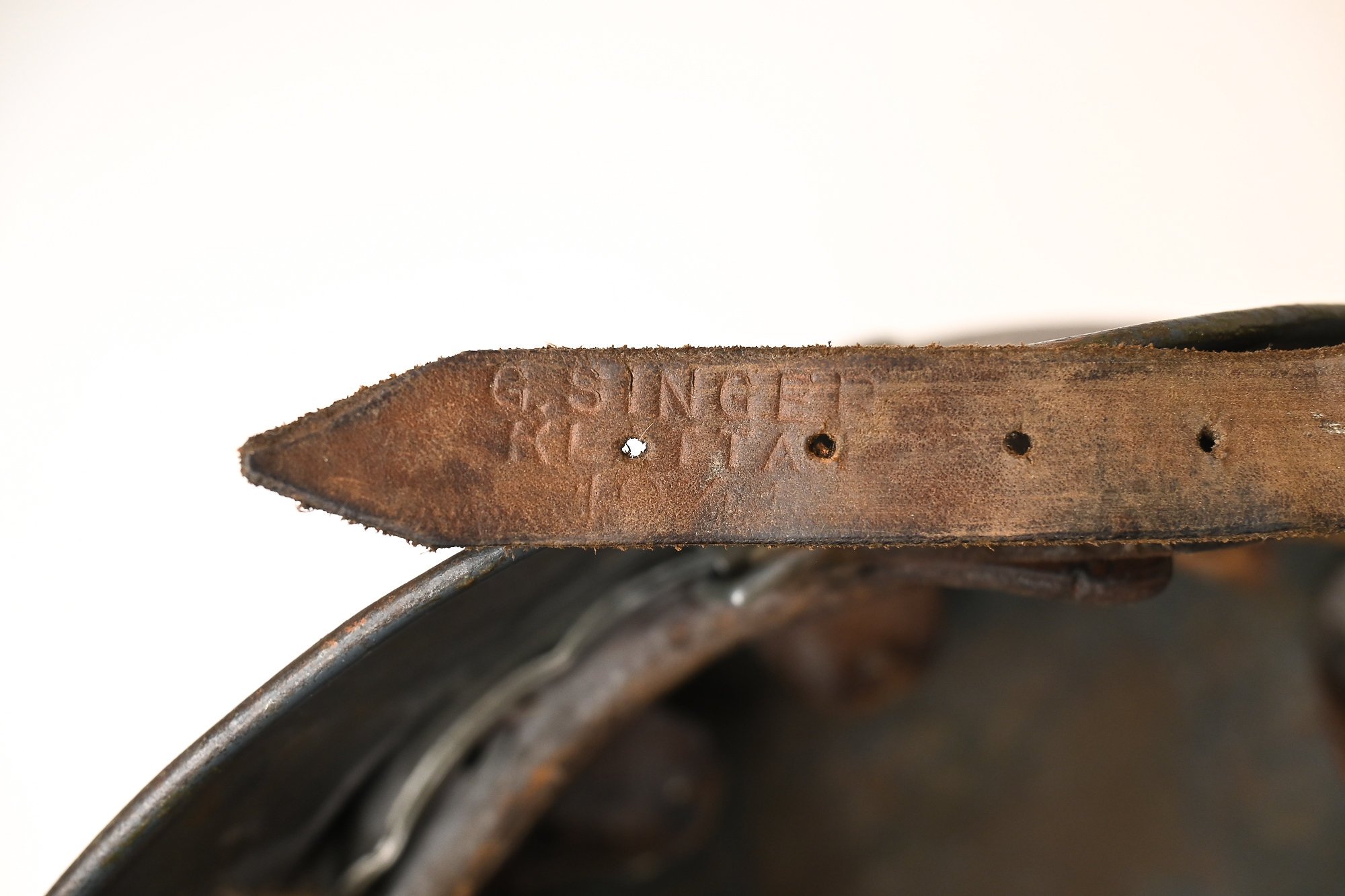 m35 dd luftwaffe 2tone camo helmet ex net camo — image 15
