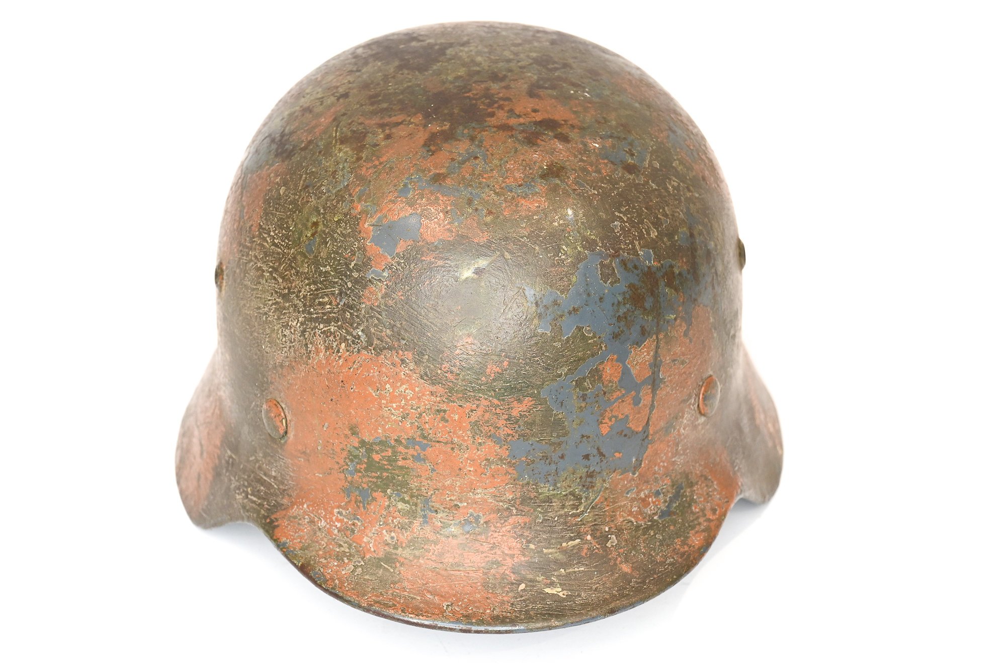 m35 dd luftwaffe 2tone camo helmet ex net camo — image 2