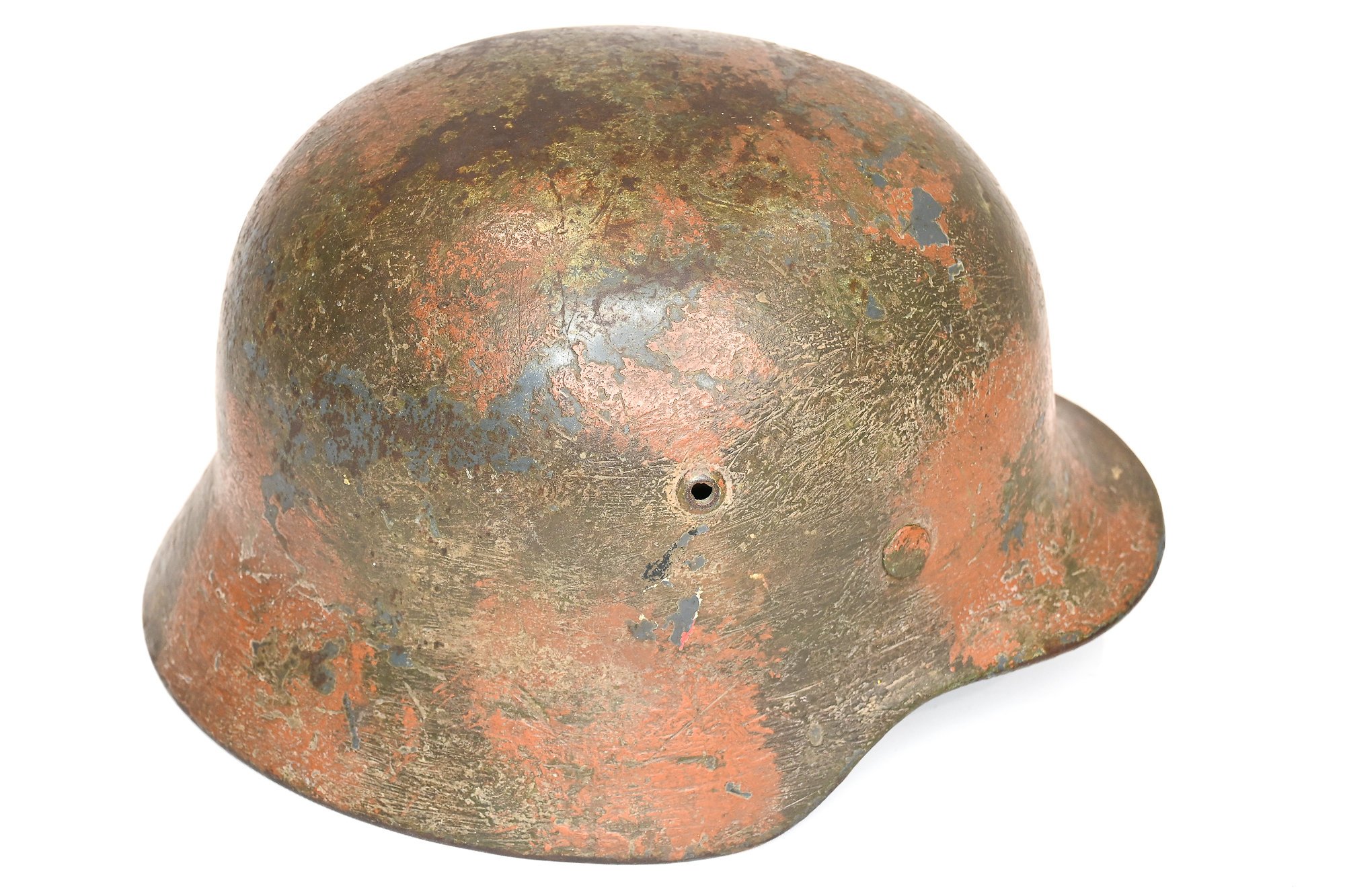 m35 dd luftwaffe 2tone camo helmet ex net camo — image 3