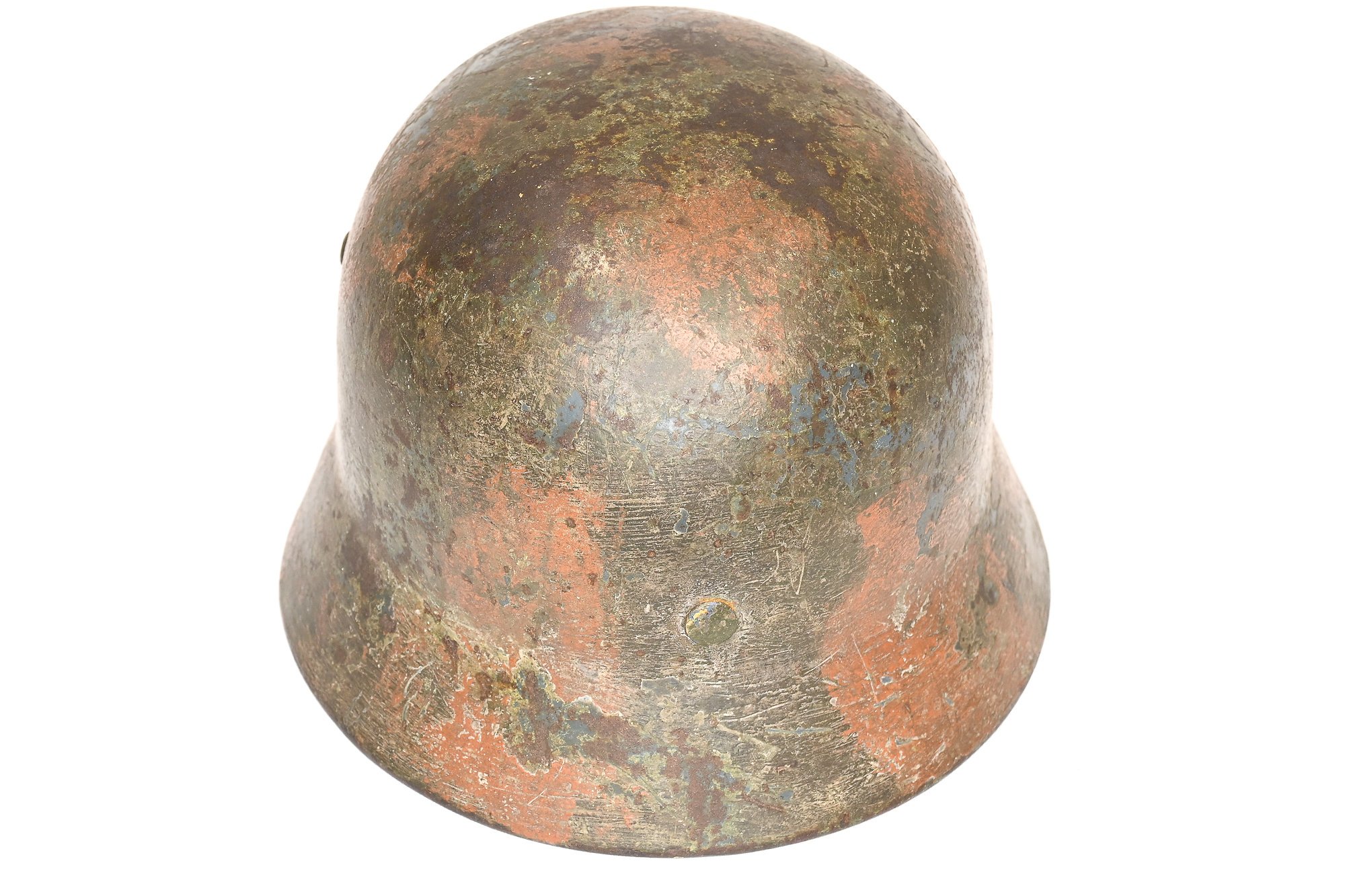 m35 dd luftwaffe 2tone camo helmet ex net camo — image 4