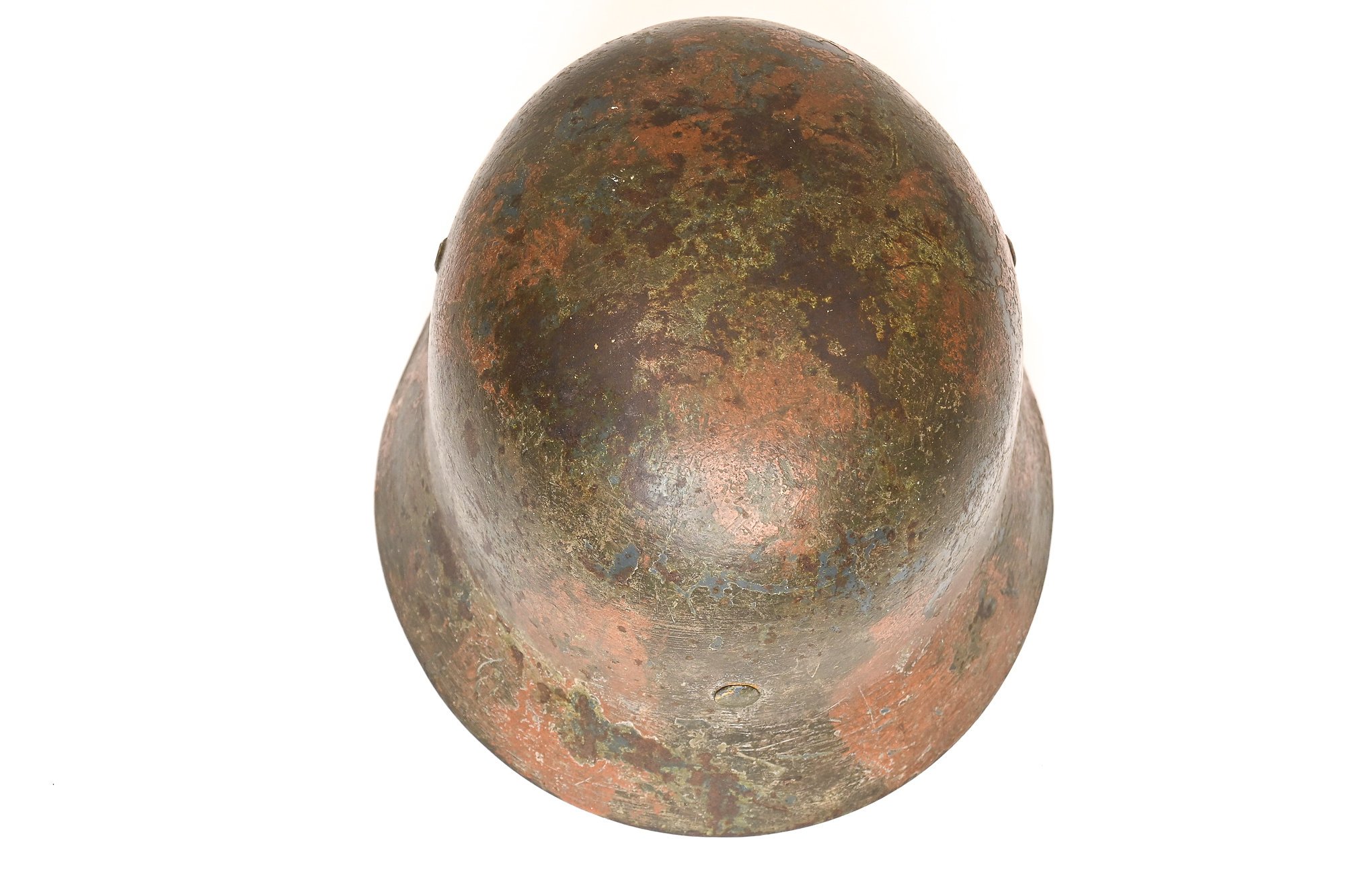 m35 dd luftwaffe 2tone camo helmet ex net camo — image 5