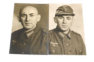 2 postcards from the same person