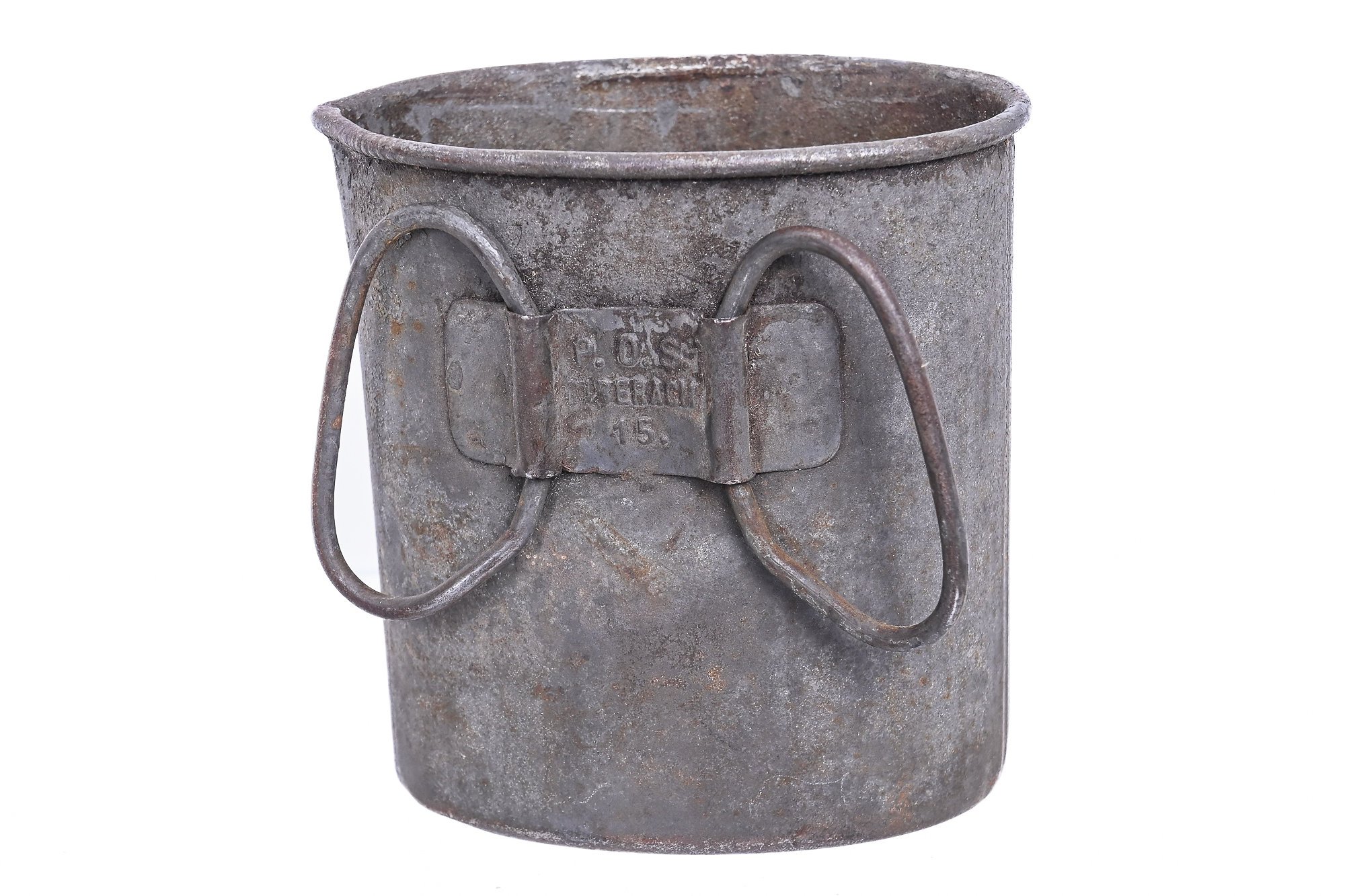 ww1 steel canteen cup. — image 2