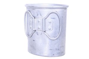 Early WWII aluminum canteen cup.