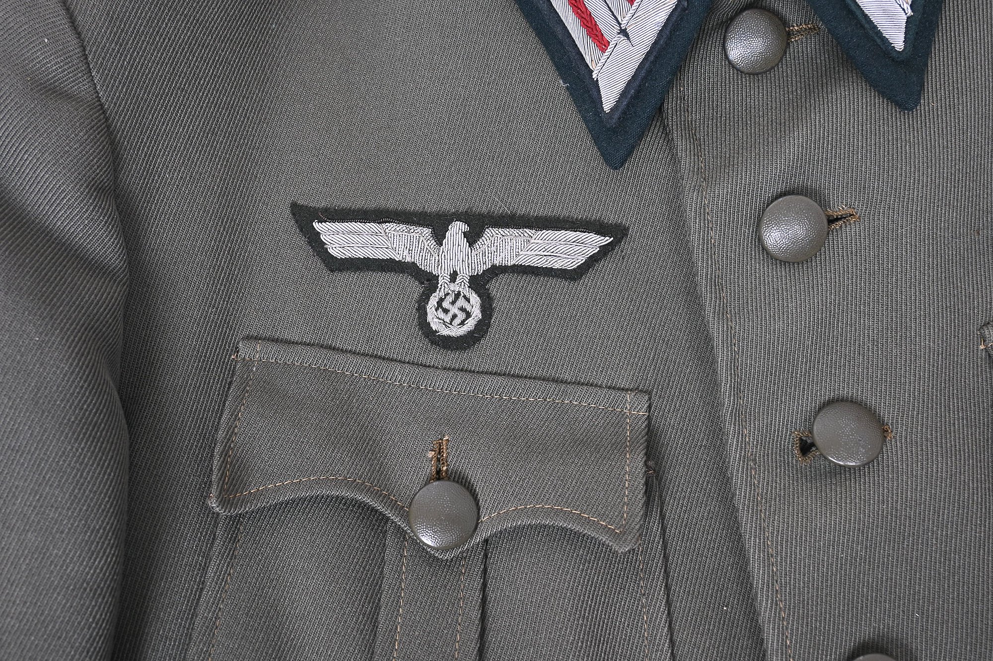 wehrmacht artillery m36 uniform jacket — image 5