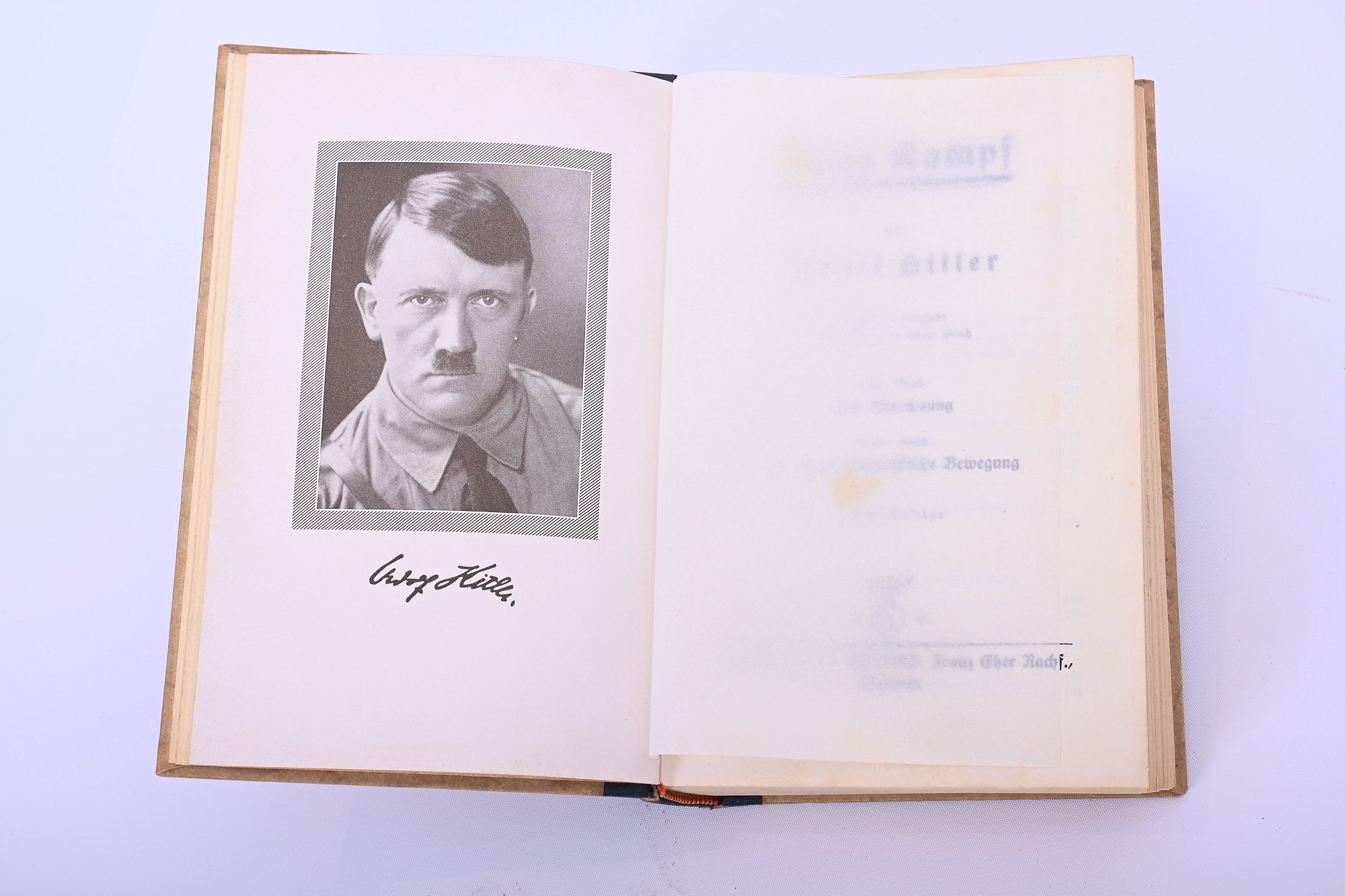 Mein Kampf wedding edition with signature Seys Inquart — image 6