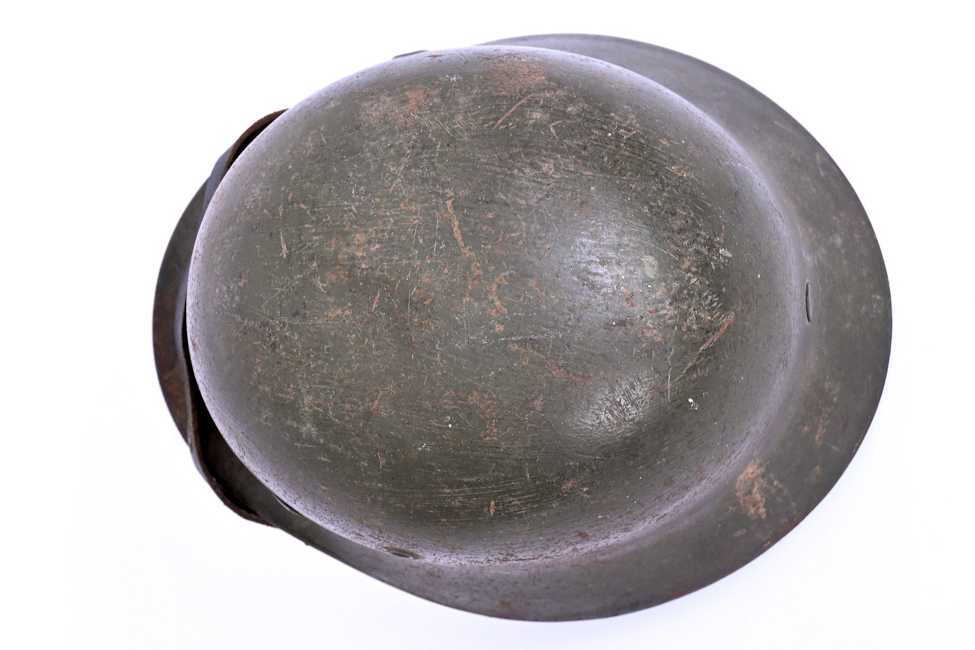 m40 helmet with green camo. — image 5