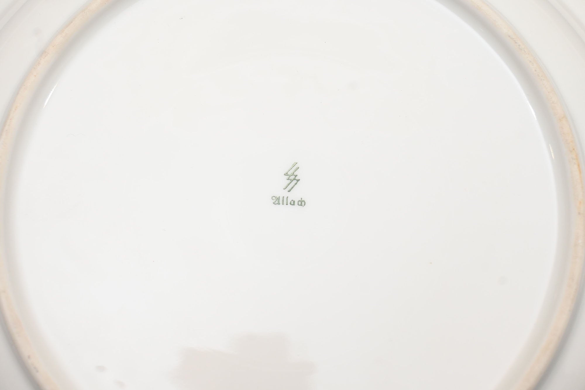 Porcelain SS Dinner Plate by Allach with a diameter of 24cm — image 3