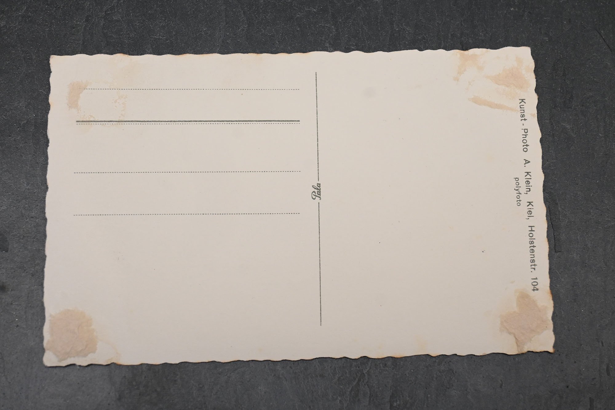 kriegsmarine photo postcard. — image 3