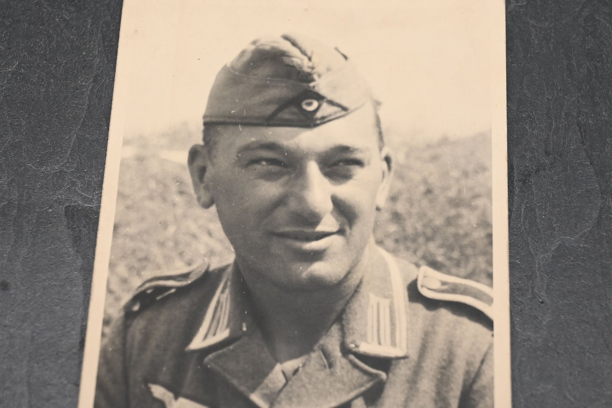 photo postcard Wehrmacht soldier — image 3