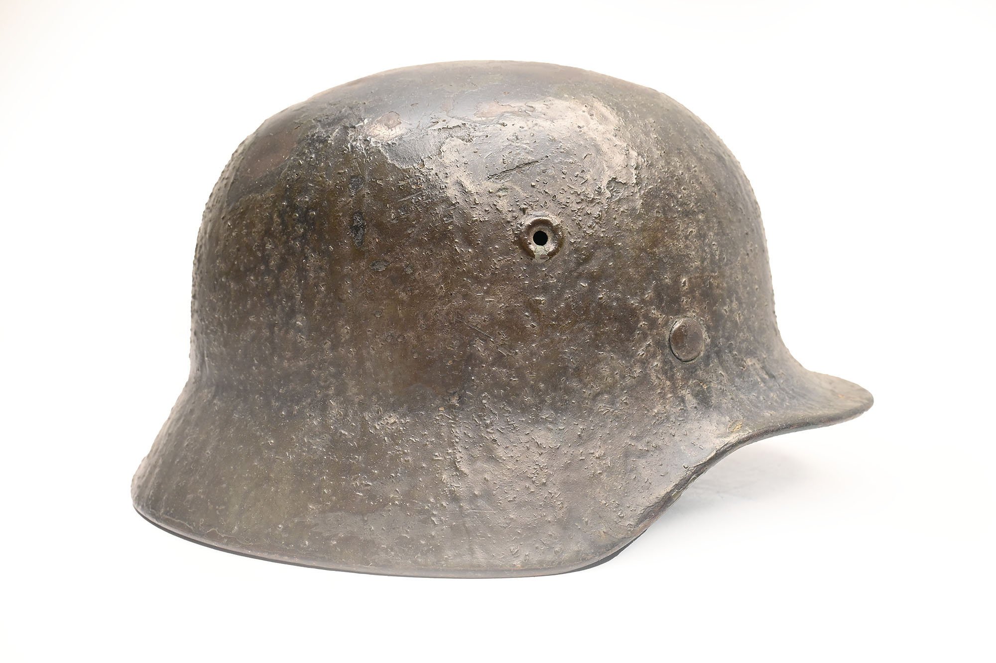 m40 Quist wood chip camo helmet — image 4