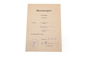 kuban shield certificate