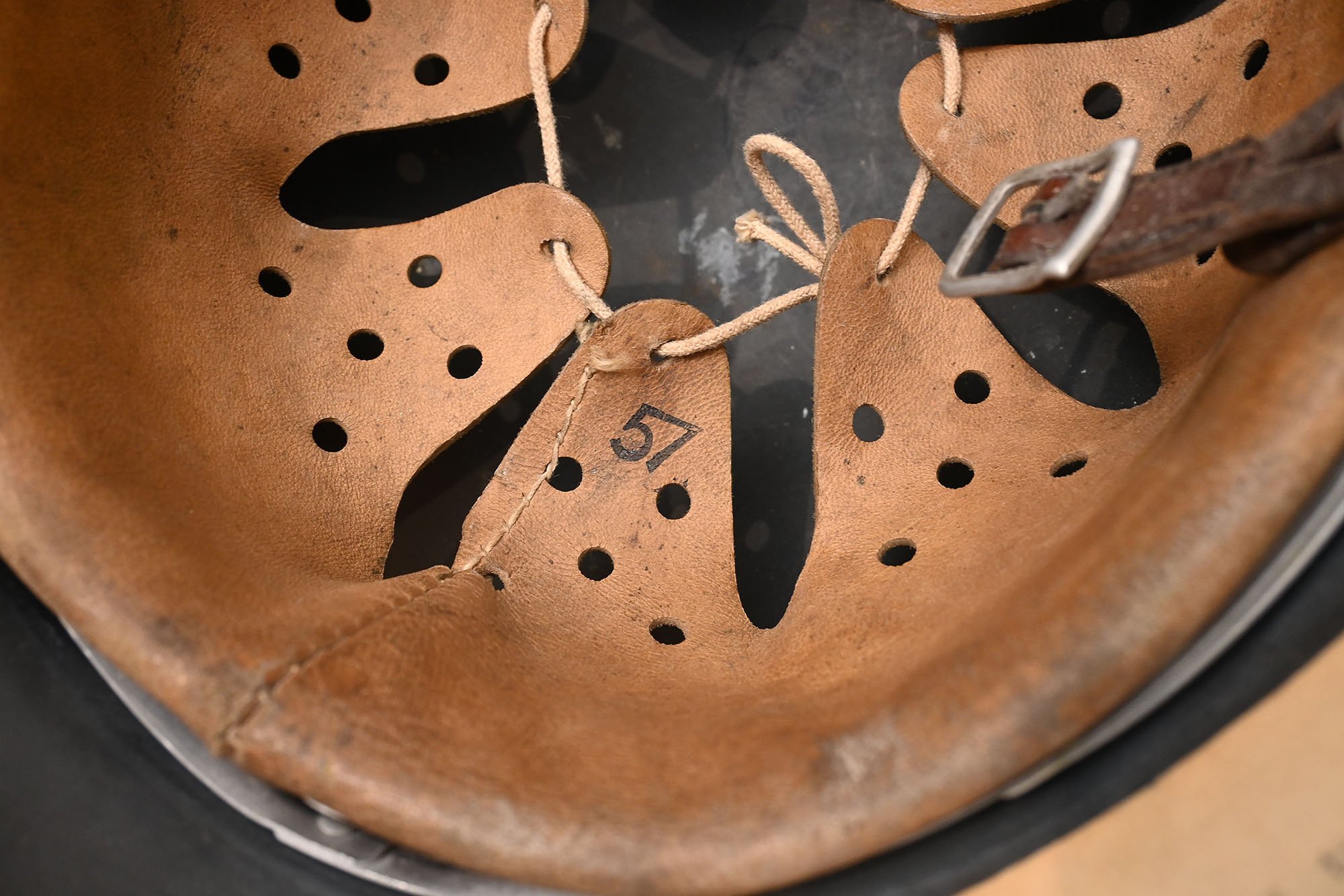 luftwaffe m35 2tone ex dd cano helmet — image 11