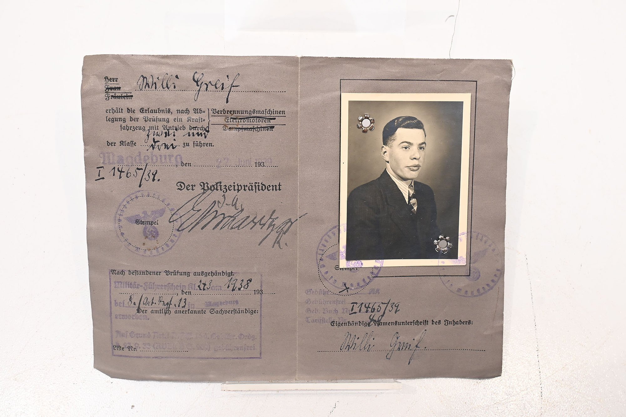 German driver's license WW2 — image 2
