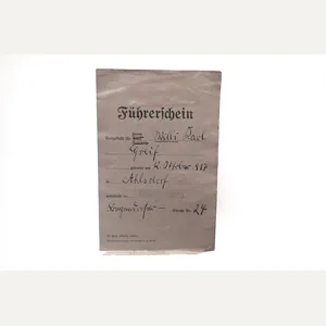 German driver's license WW2