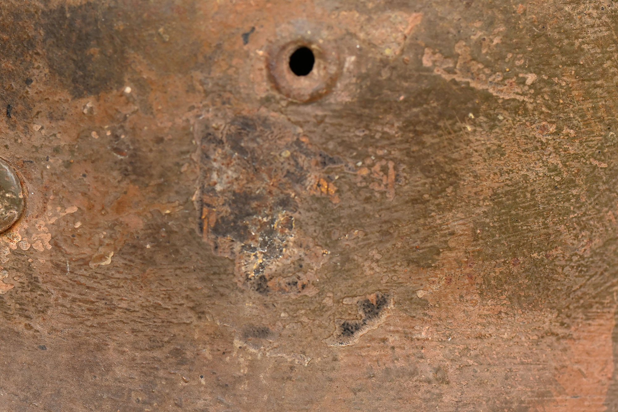 m40 single decal camo helmet — image 14