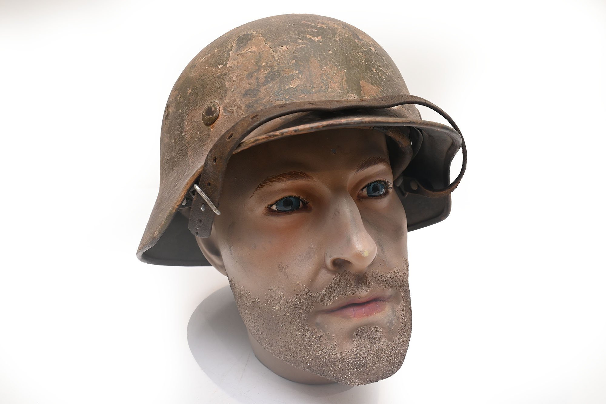 m40 single decal camo helmet — image 3