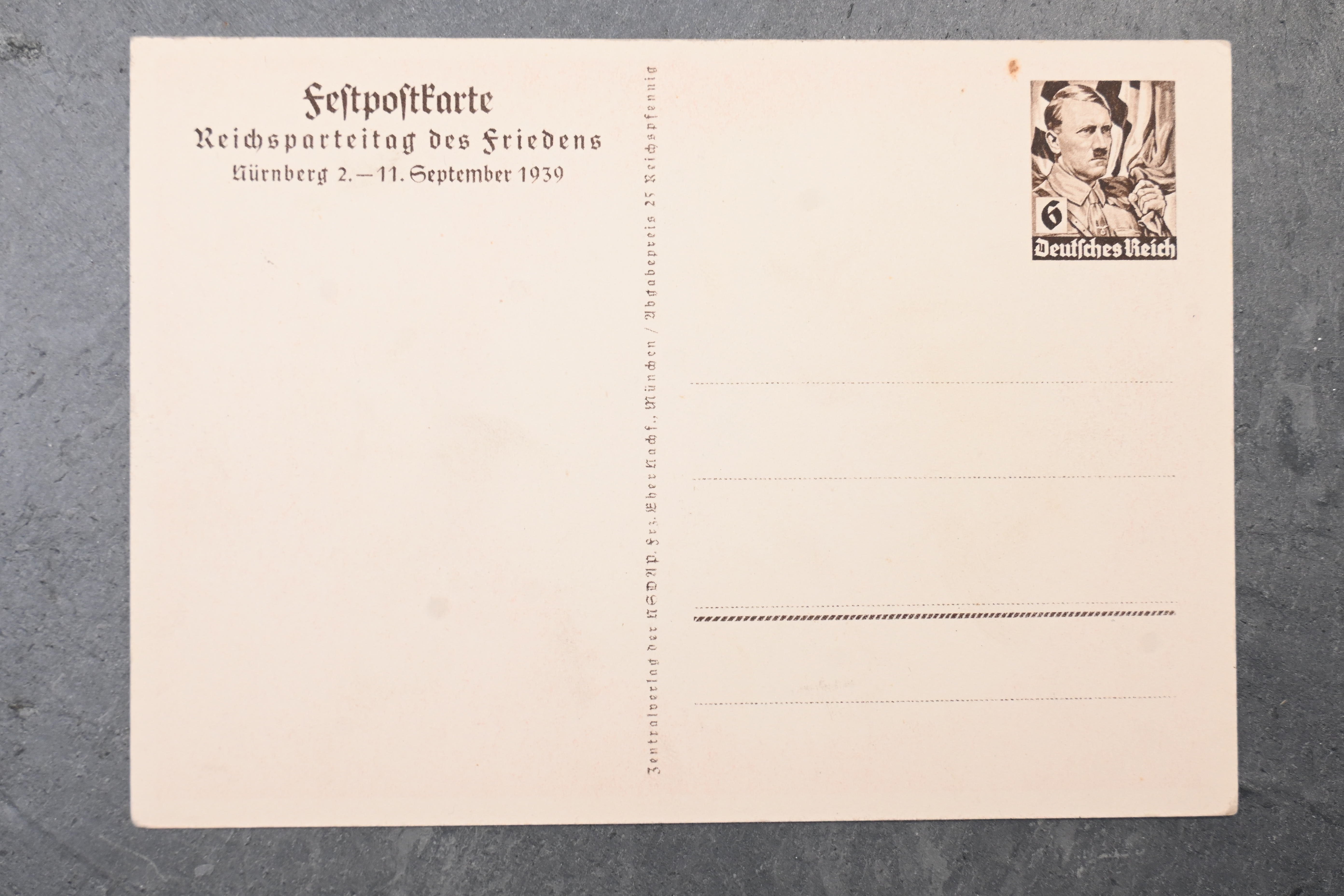 postcard Reichsparteitag der NSDAP — image 4