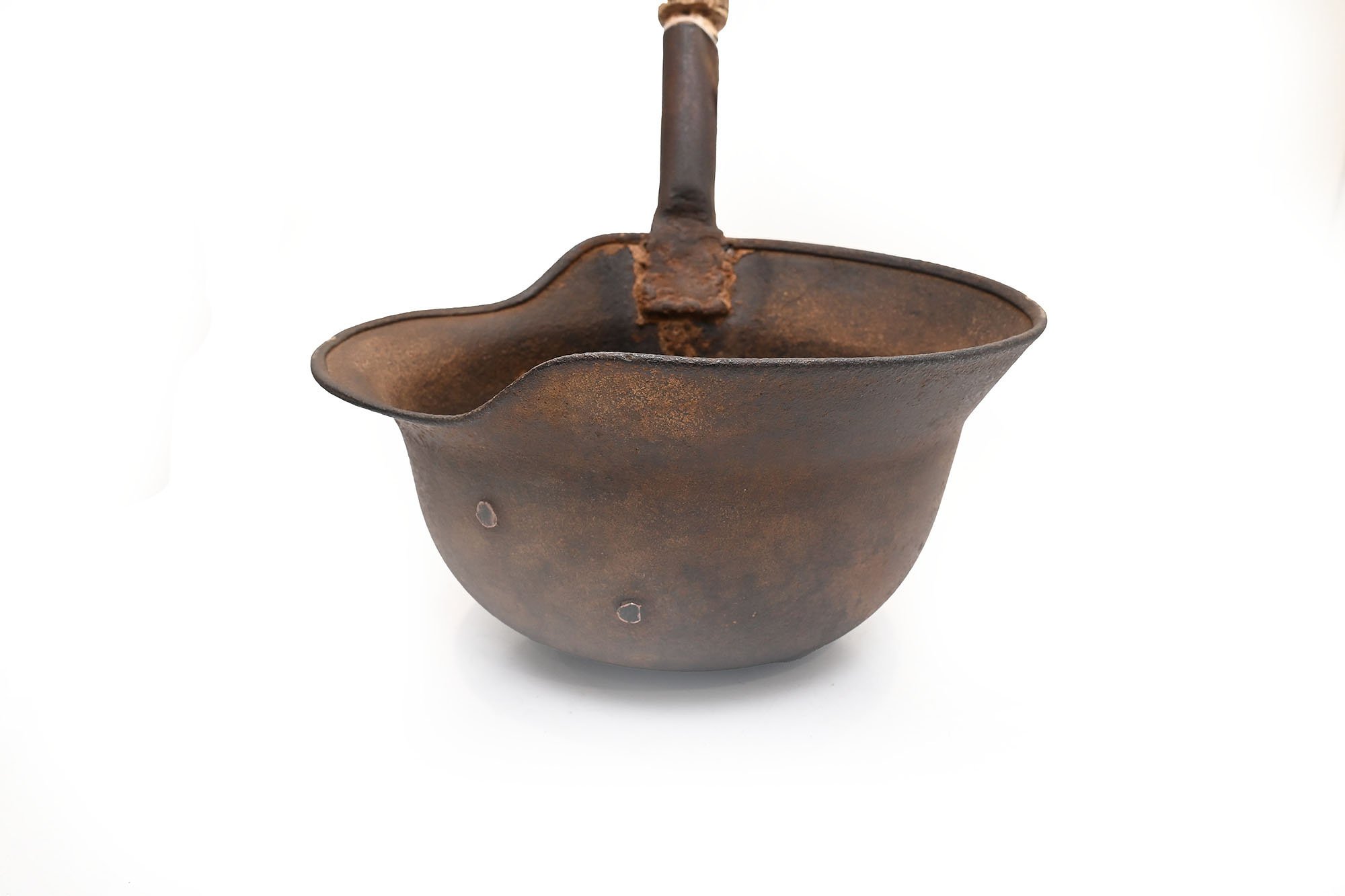 shit shovel made from German helmet — image 2