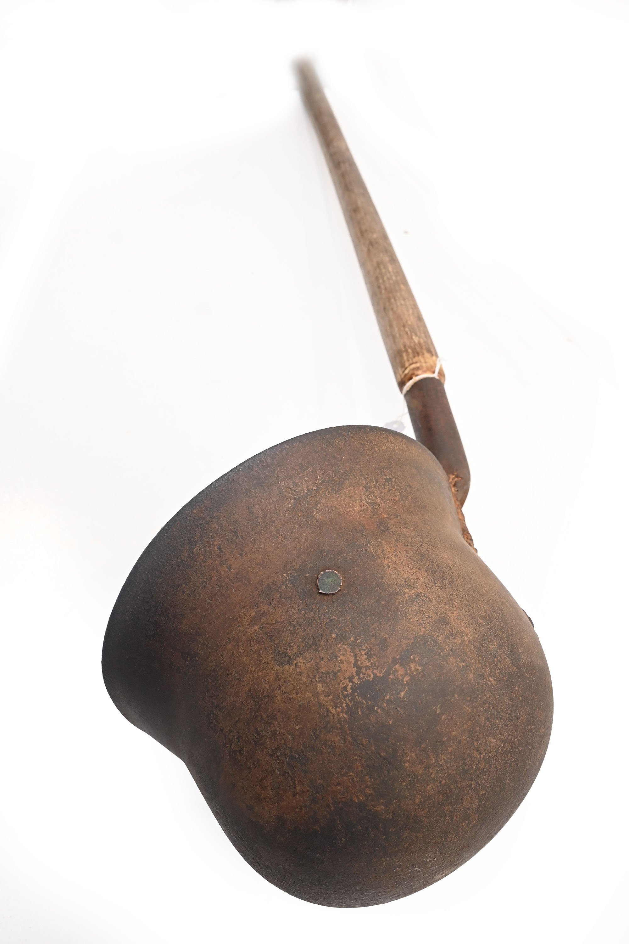 shit shovel made from German helmet — image 5