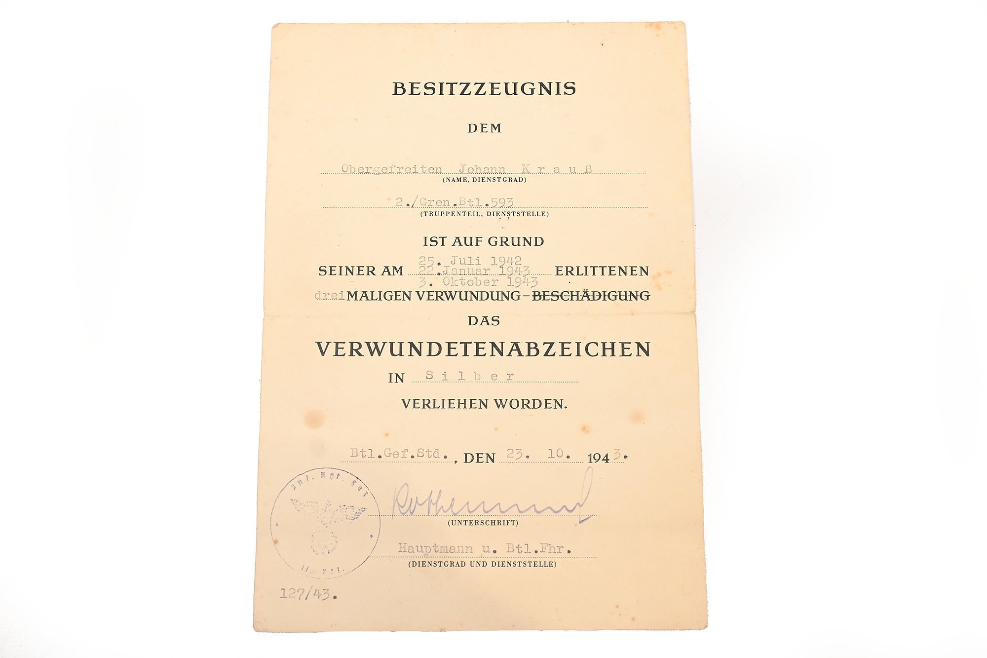 lot of charters Johann Kraus — image 4