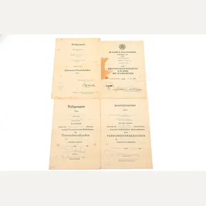 lot of charters Johann Kraus