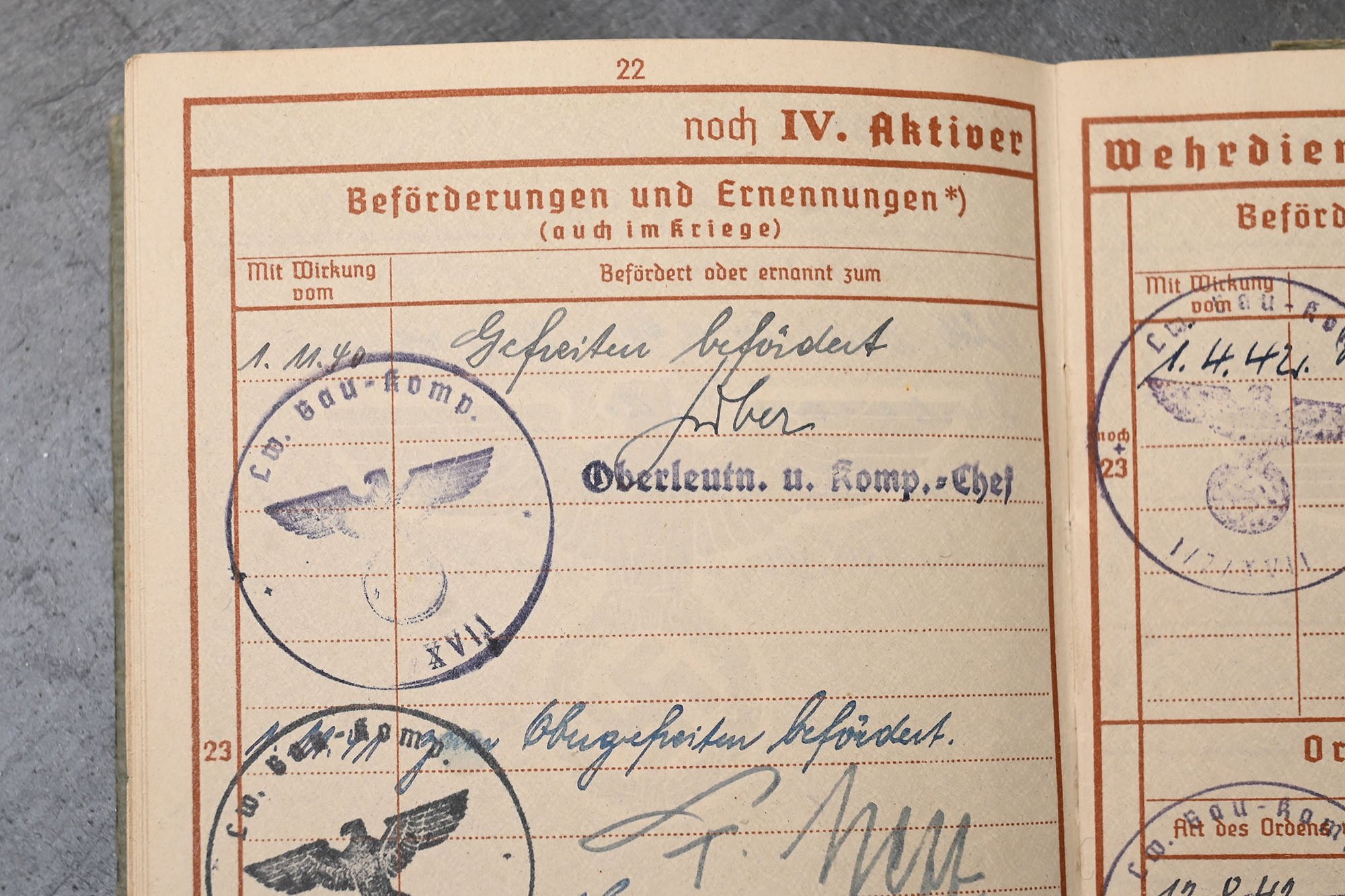 luftwaffe wehrpas Baubataillon — image 12