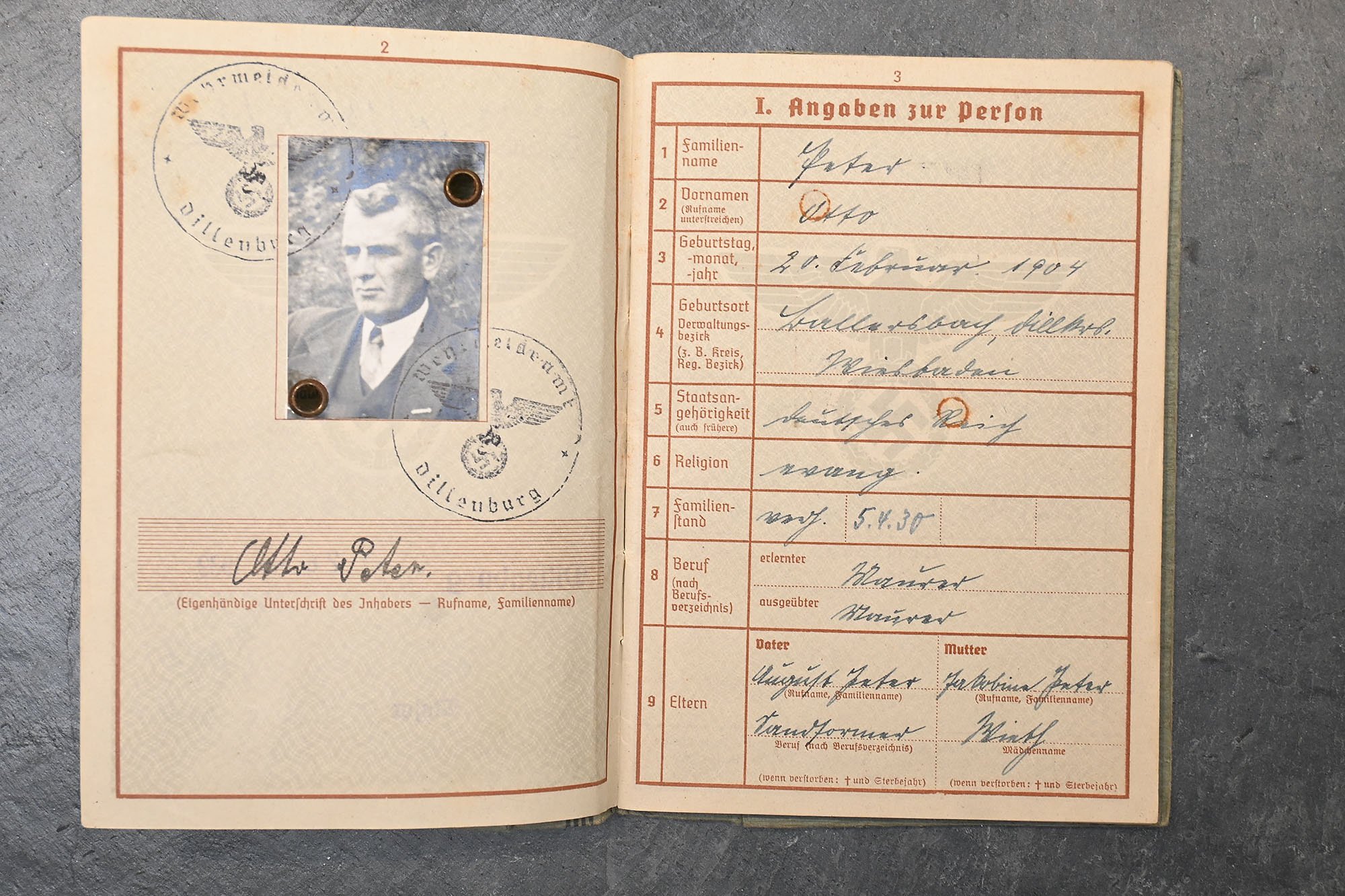 luftwaffe wehrpas Baubataillon — image 3