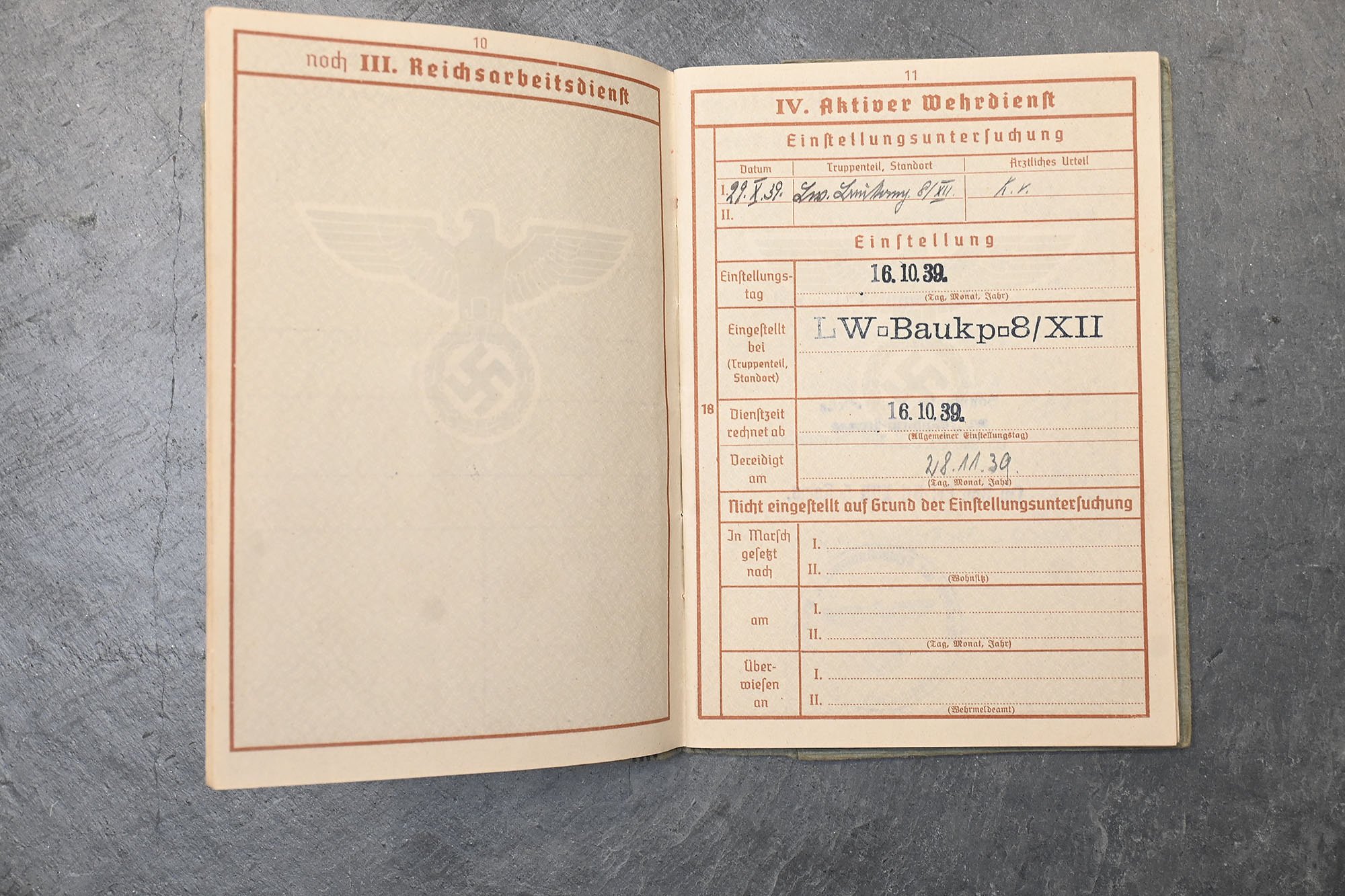 luftwaffe wehrpas Baubataillon — image 5