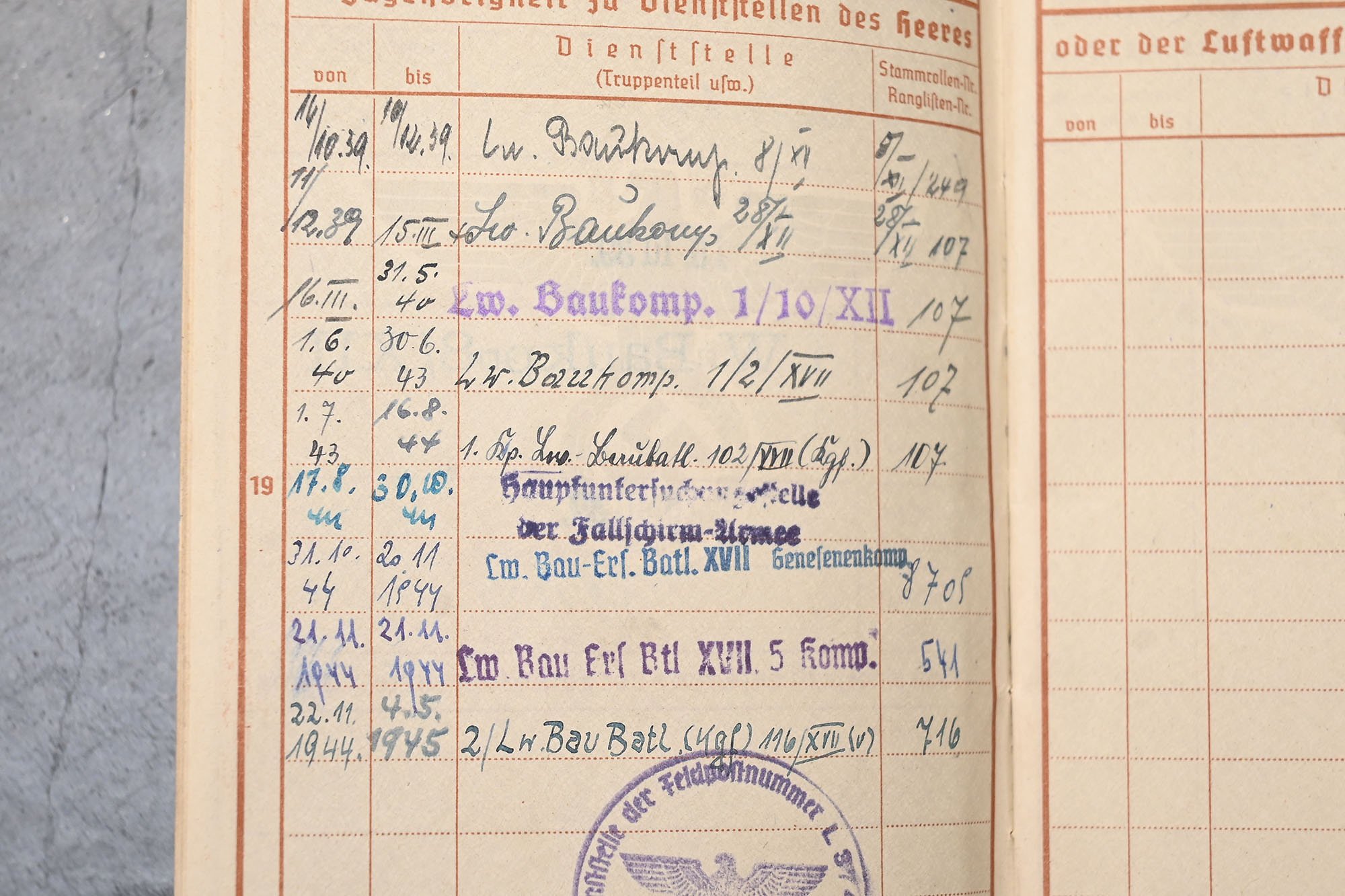 luftwaffe wehrpas Baubataillon — image 7