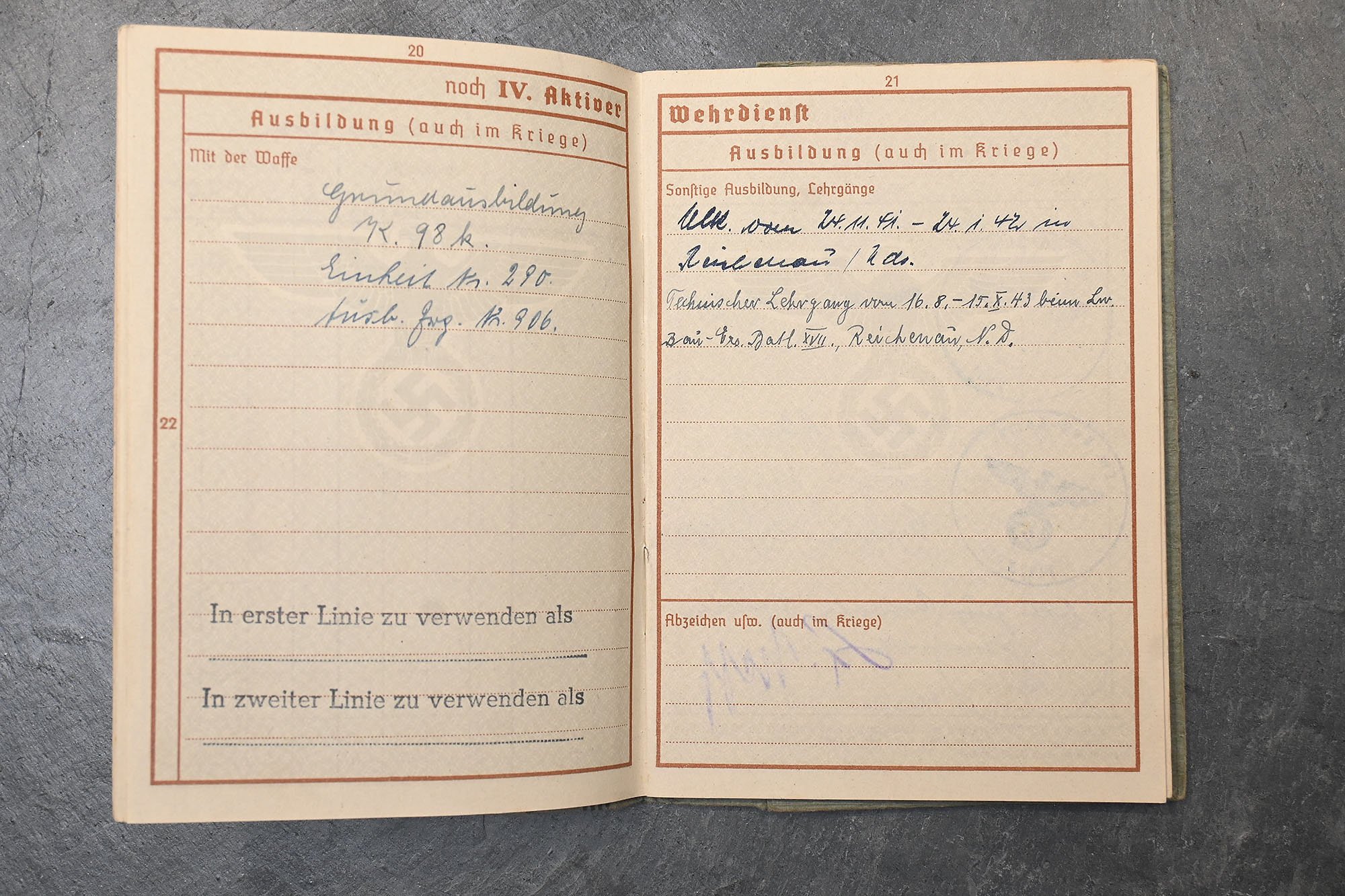 luftwaffe wehrpas Baubataillon — image 8