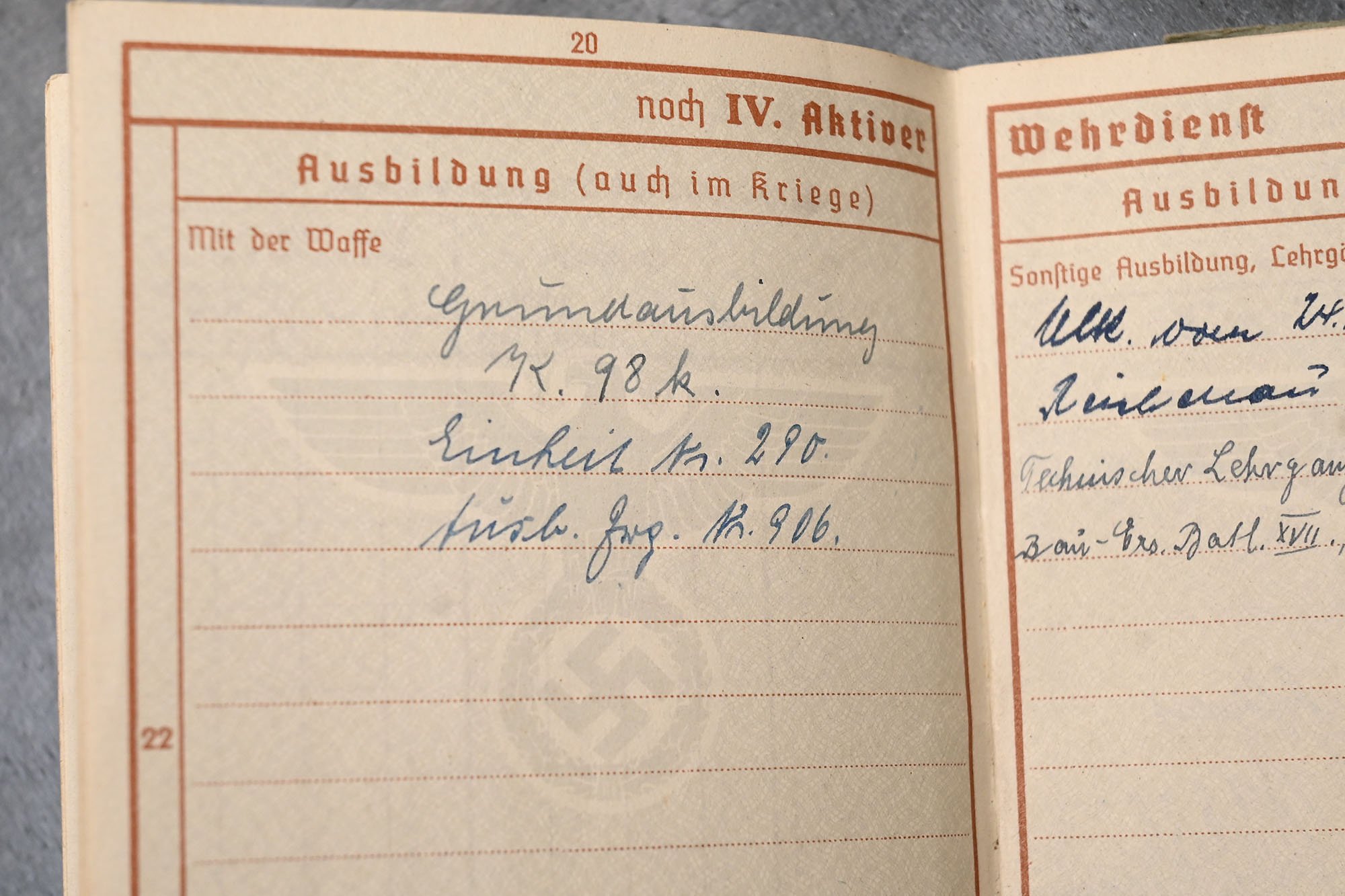 luftwaffe wehrpas Baubataillon — image 9