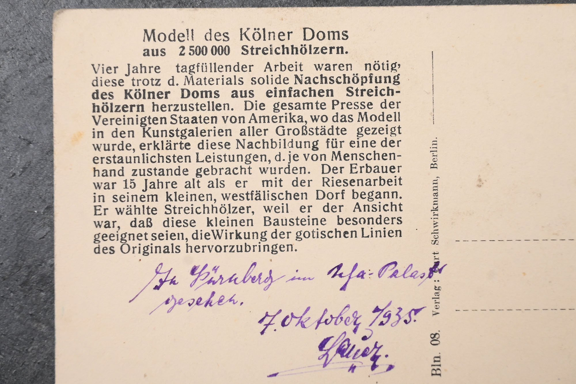 Hitler postcard — image 5